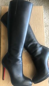 Christian Louboutin Botalli Leather Boots
